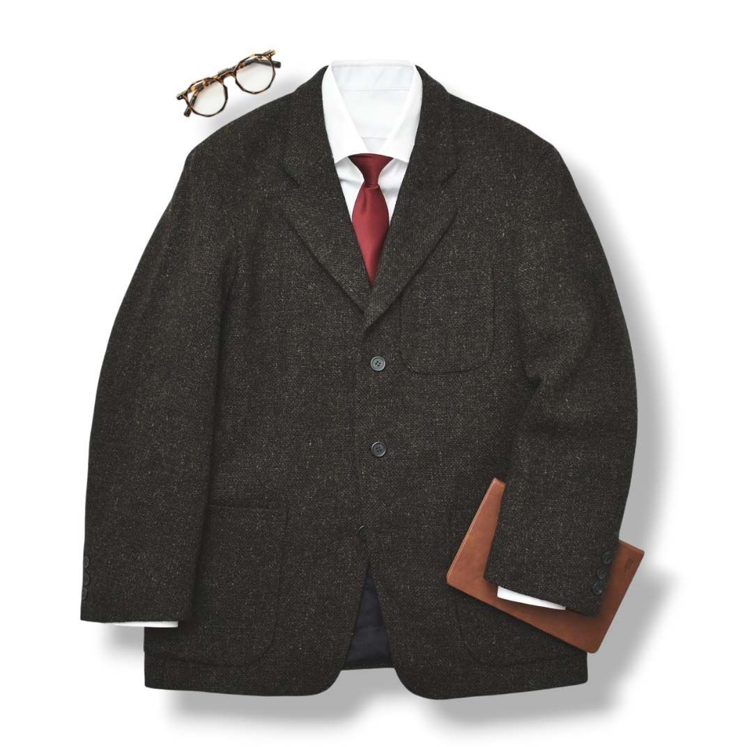 美品】 ポールスミス ロンドン Paul Smith LONDON ツイード シングル