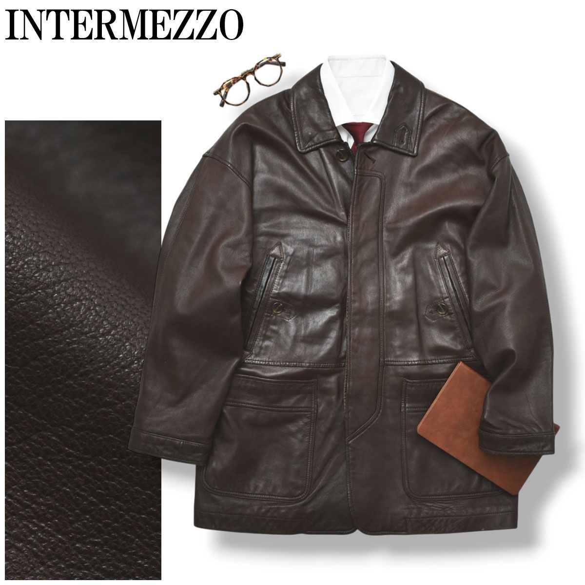 上質】 インターメッツォ INTERMEZZO ダーバン DURBAN シープスキン