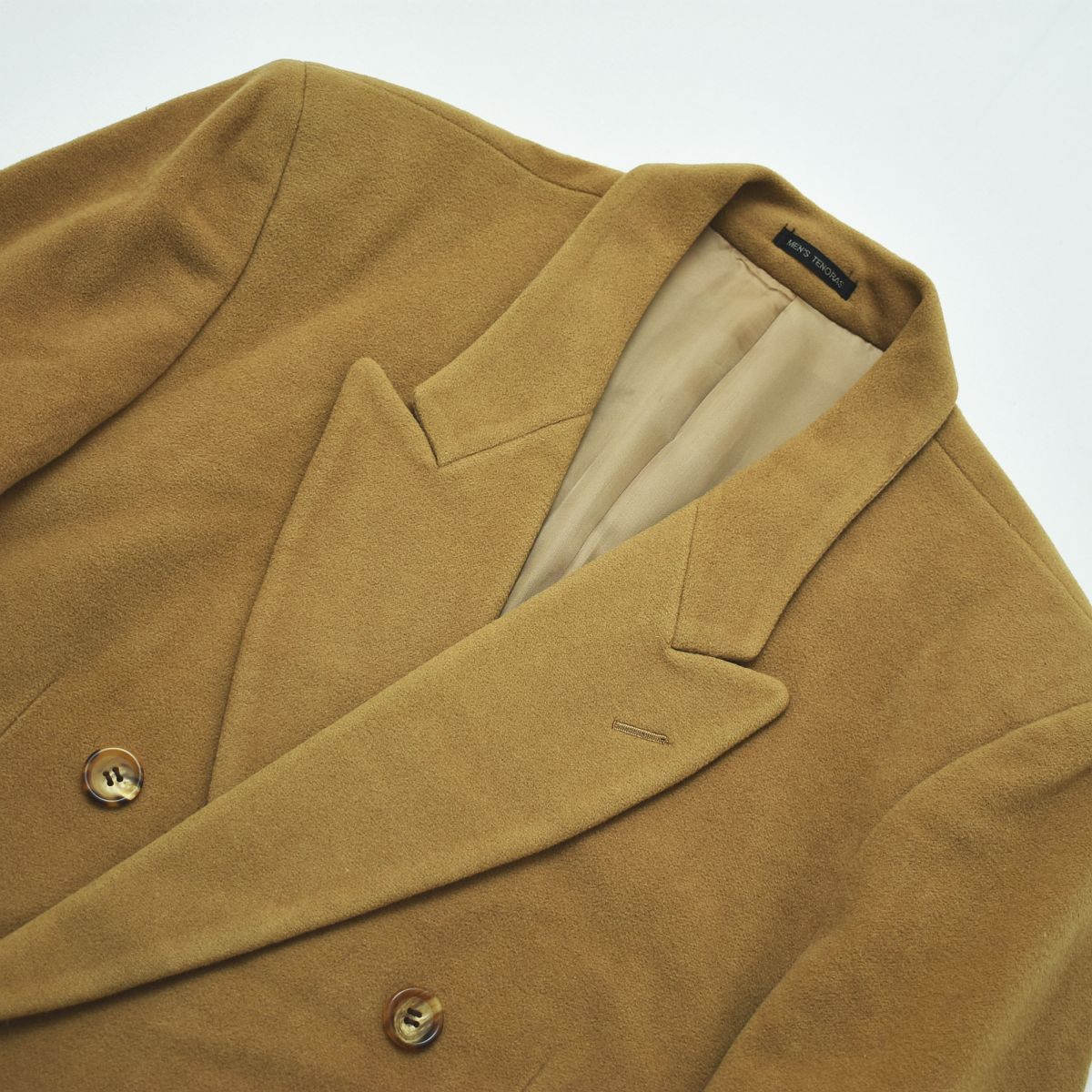 高級】 メンズ ティノラス MENS TENORAS カシミヤ ウール ロング