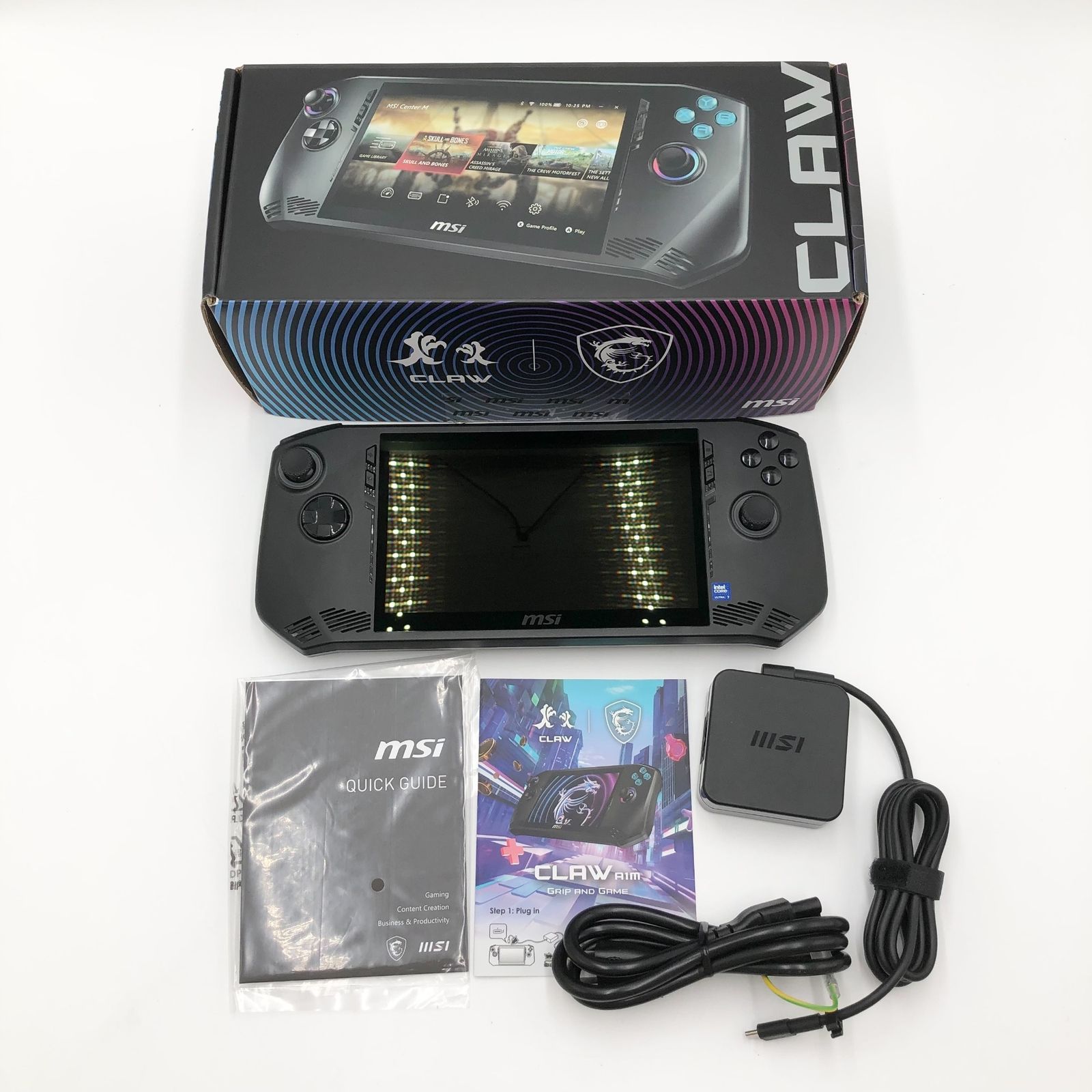 MSI ポータブル ゲーミングPC Claw Core Ultra 7 プロセッサー 7インチ FHD 120 Hz フィンガータッチ対応 16 GB 1 TB Windows 11 A M 002 JP