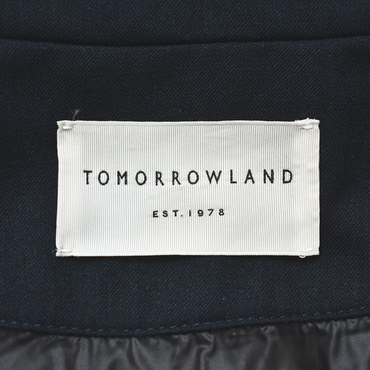 トゥモローランド TOMORROWLAND フードファー ホワイトダックダウン 