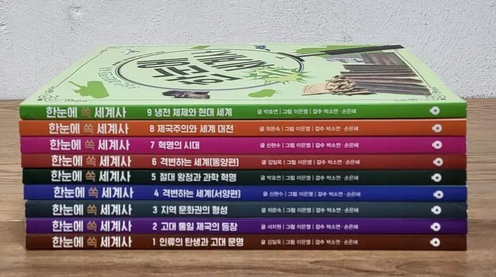 一目でわかる 世界史 全集 1巻～9巻