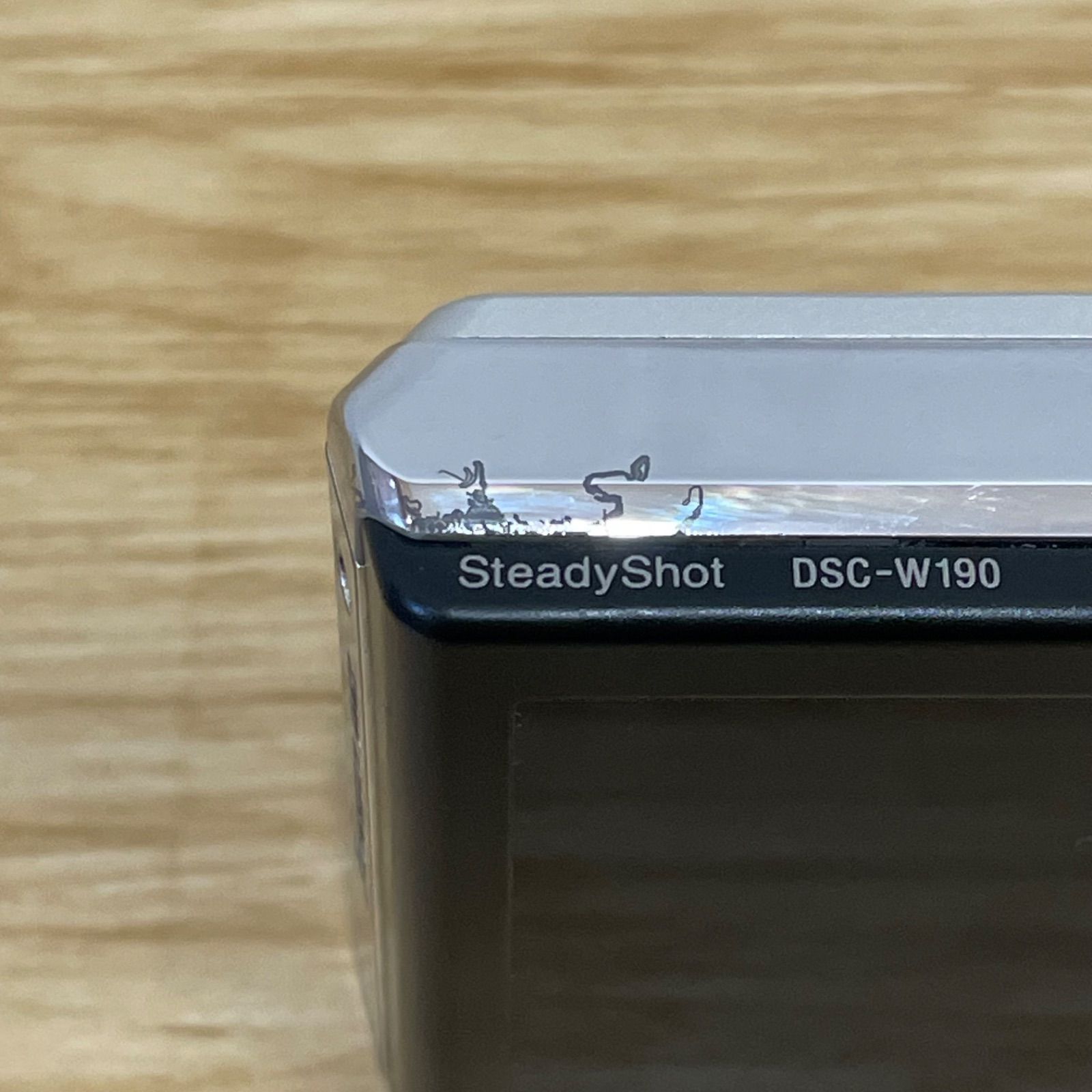 □SONY ソニー DSC-W190 サイバーショット 充電器付き A25-3551 - メルカリ