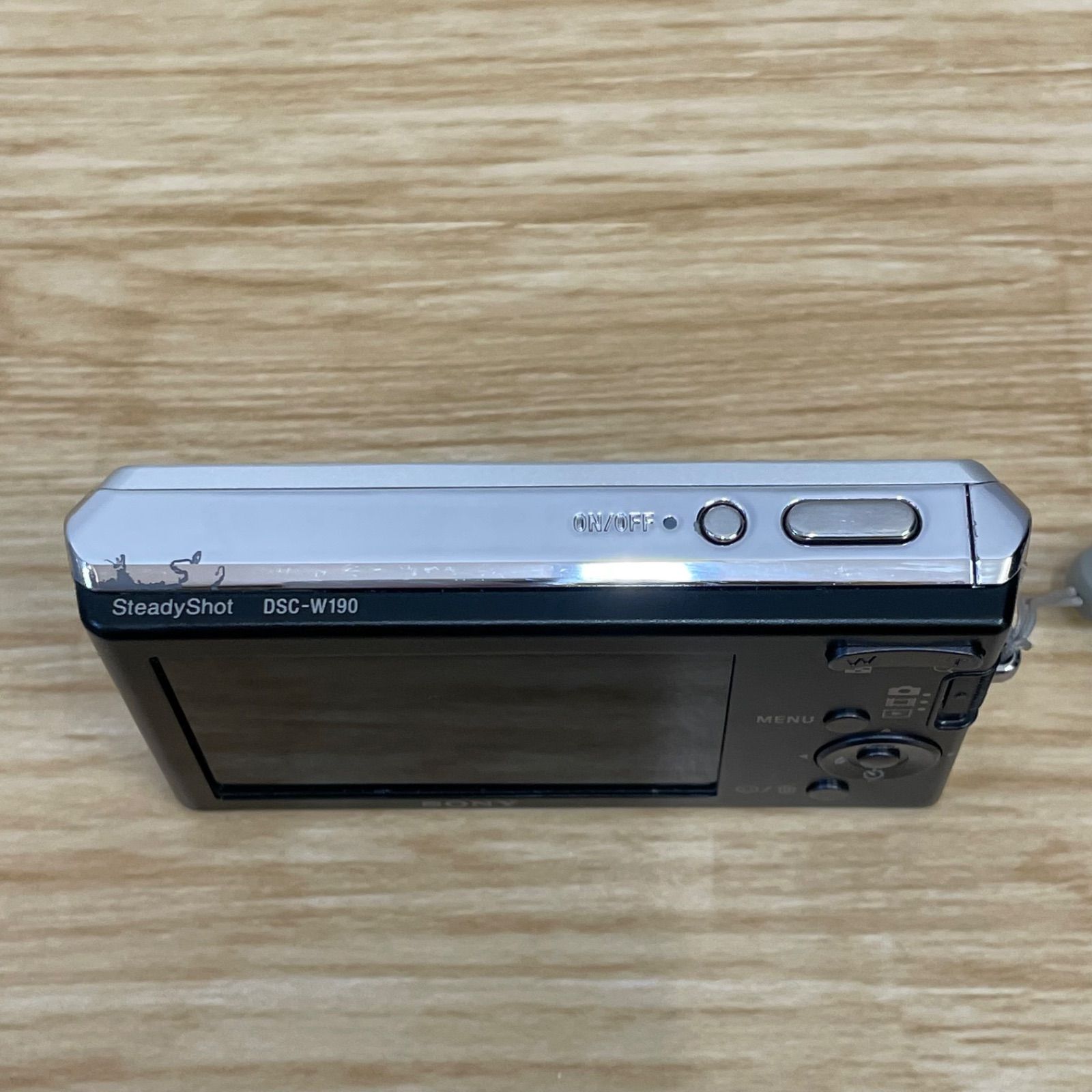 □SONY ソニー DSC-W190 サイバーショット 充電器付き A25-3551 - メルカリ