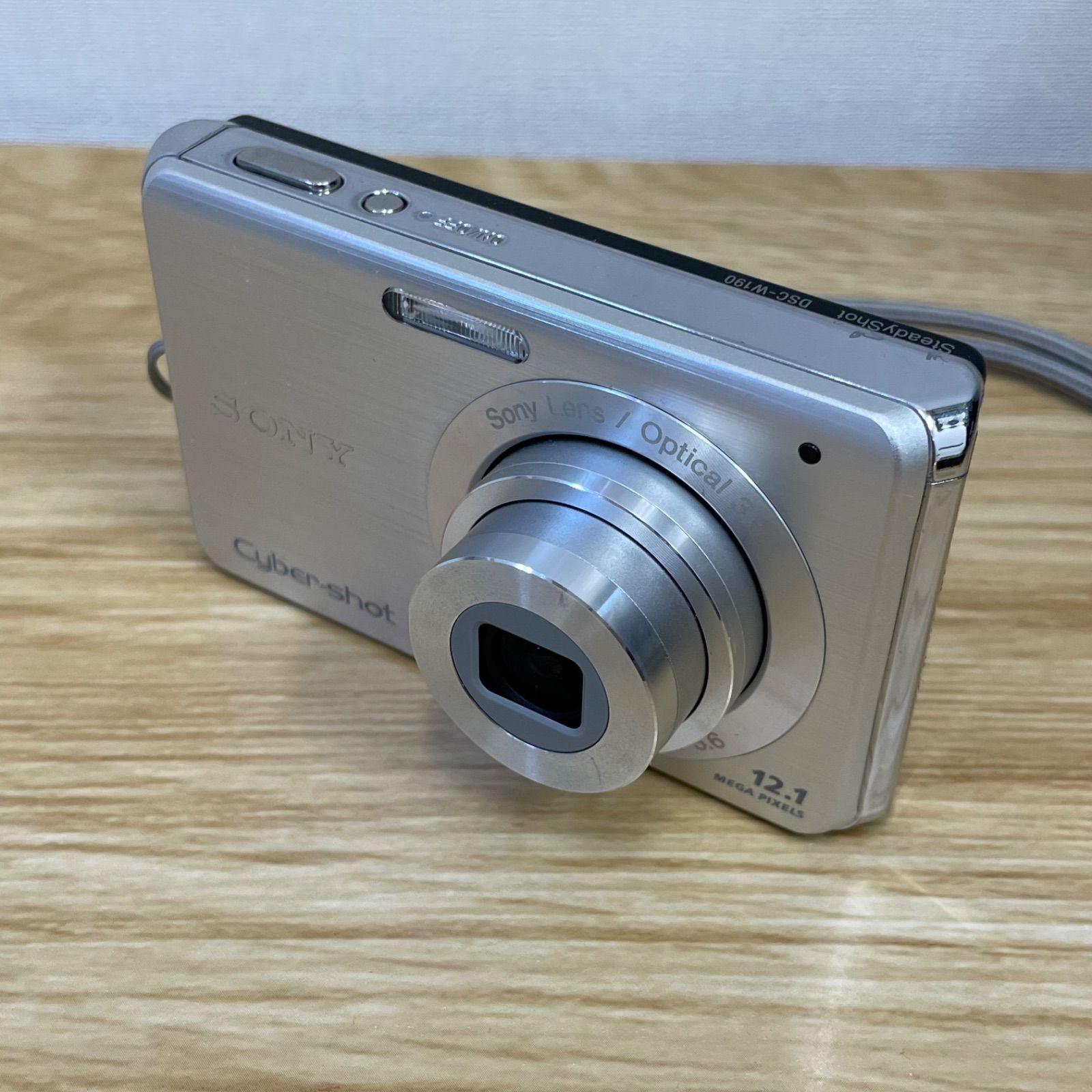 □SONY ソニー DSC-W190 サイバーショット 充電器付き A25-3551 - メルカリ