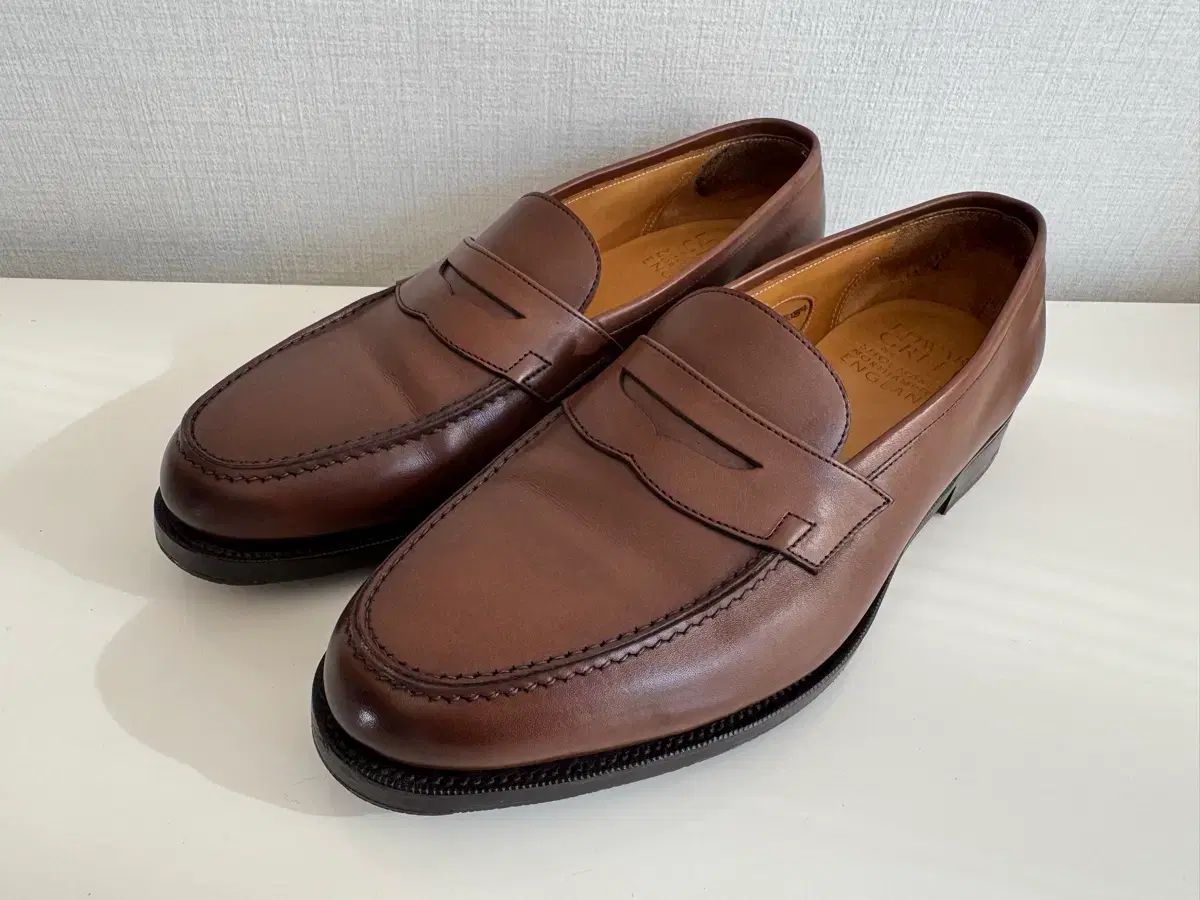 エドワードグリーン ブラウン ローファー