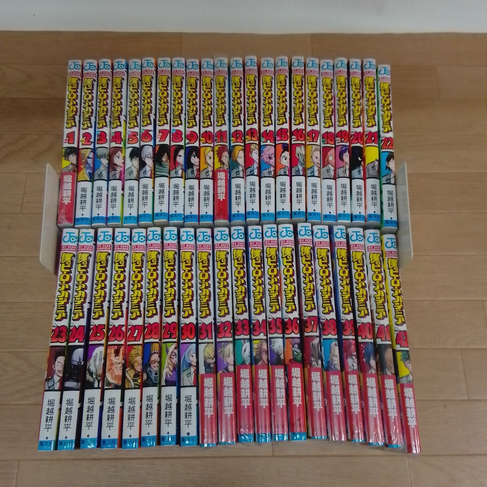 ☆【未開封12冊】 僕のヒーローアカデミア 1～42巻＋関連本8冊 計50冊