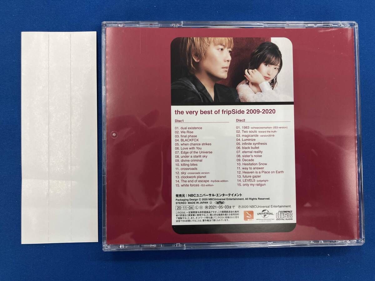 帯あり fripSide CD the very best of fripSide 2009-2020(通常盤