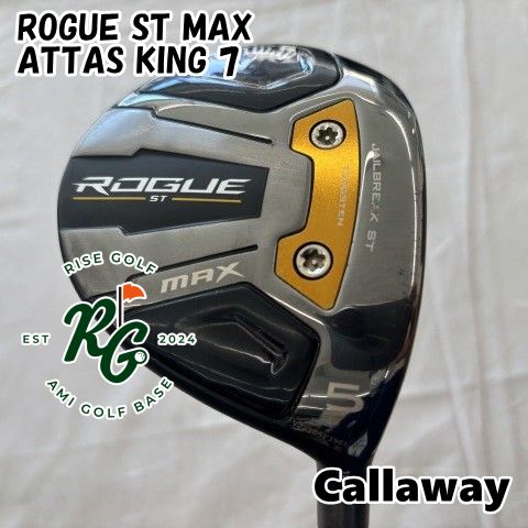 フェアウェイウッド キャロウェイ ROGUE ST MAX ATTAS KING 7 X 18 6643