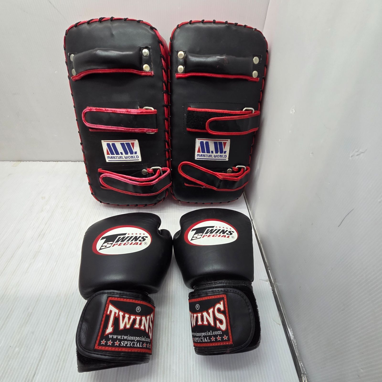 12 S00381 MARTIAL WORLD マーシャルワールド キックミット TWINS