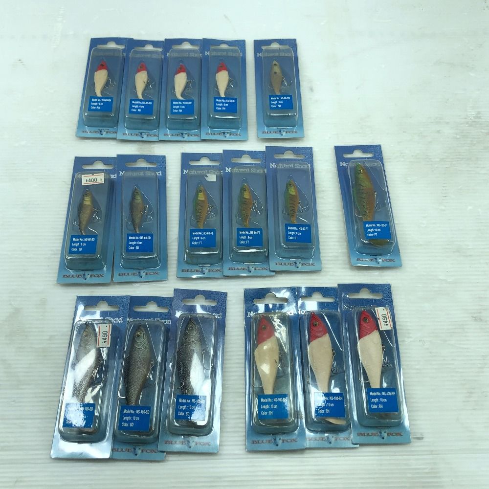 &Sigma;&Sigma;ブルーフォックス BLUE FOX ルアー ナチュラルシャッド まとめ