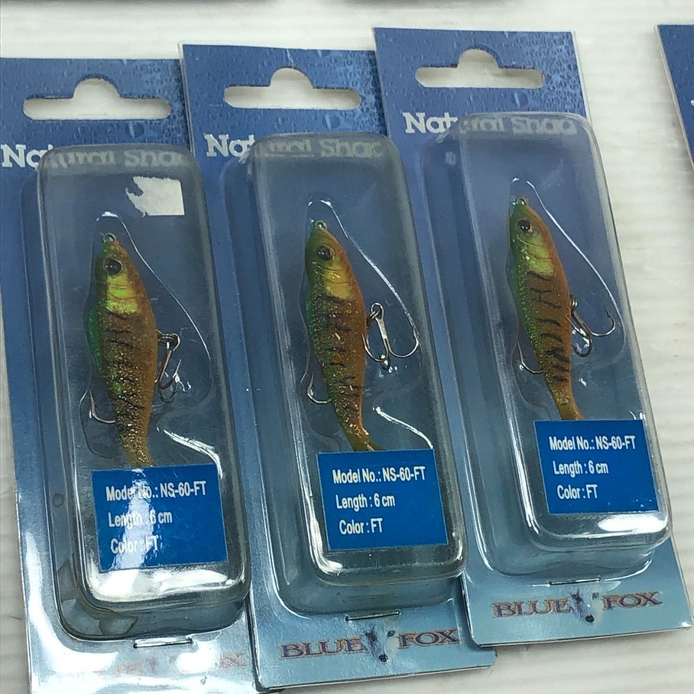 &Sigma;&Sigma;ブルーフォックス BLUE FOX ルアー ナチュラルシャッド まとめ