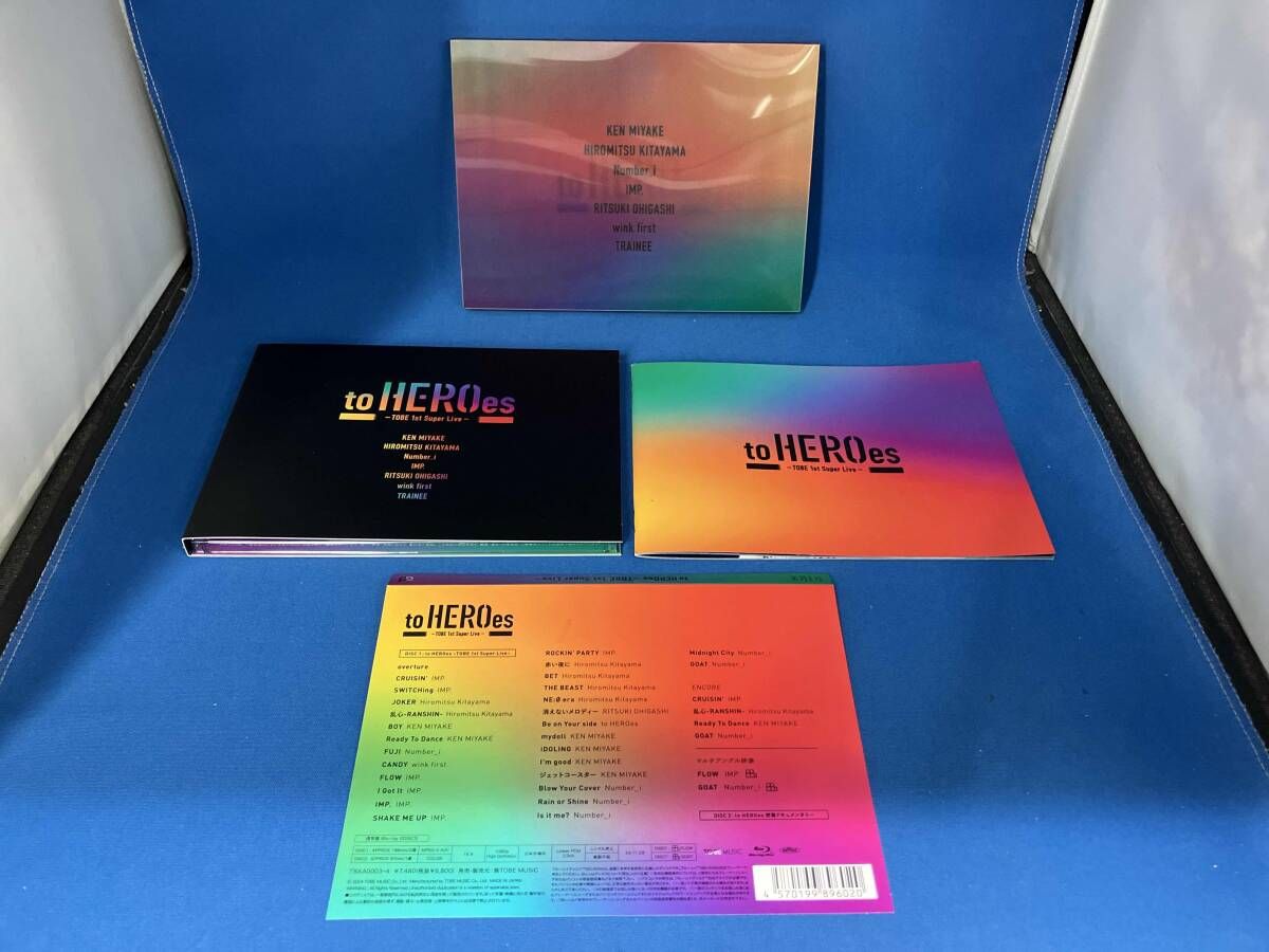 to HEROes ~TOBE 1st Super Live~(通常盤)(Blu-ray Disc) - メルカリ