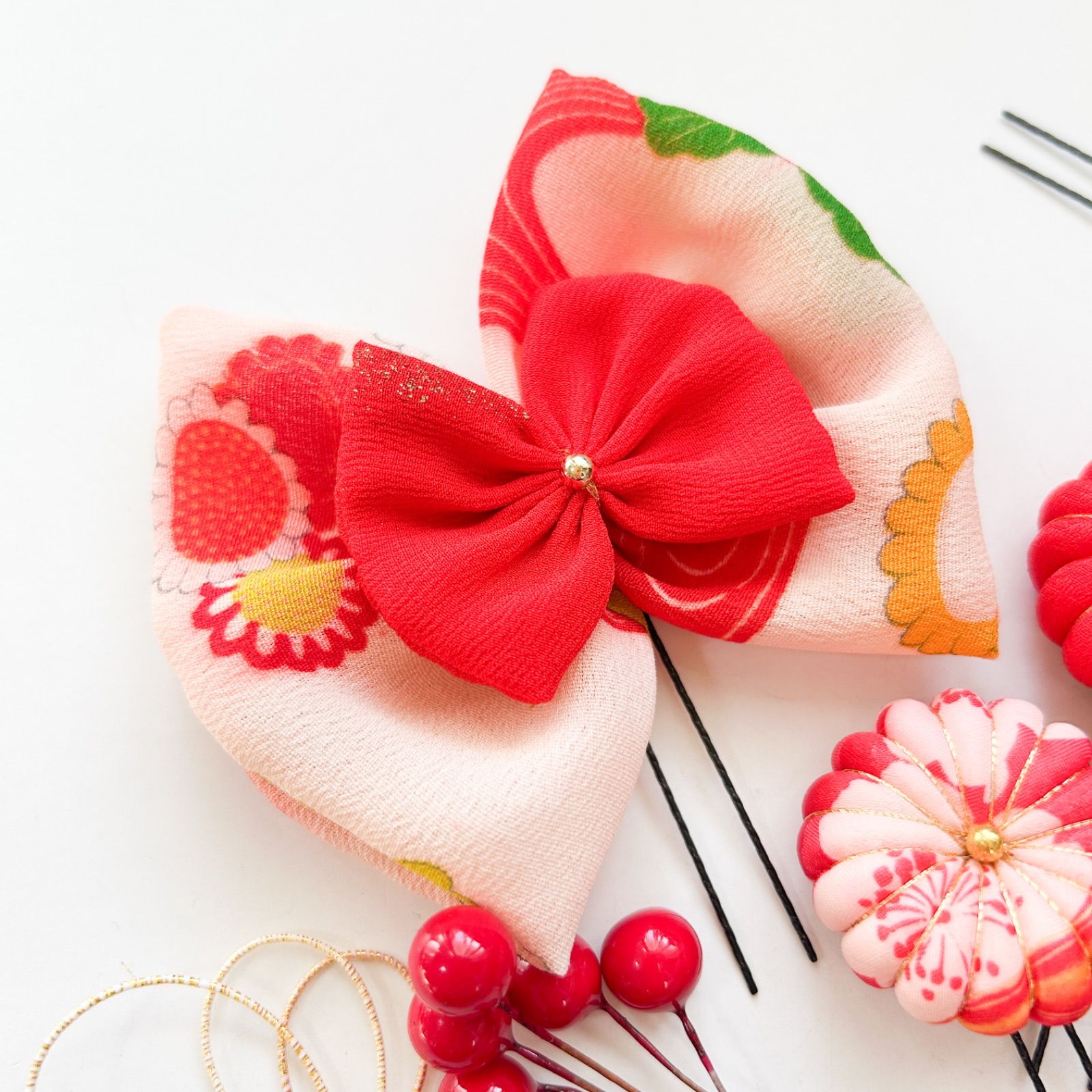 511〕七五三髪飾り ヘッドドレス 卒業式 成人式 - メルカリ