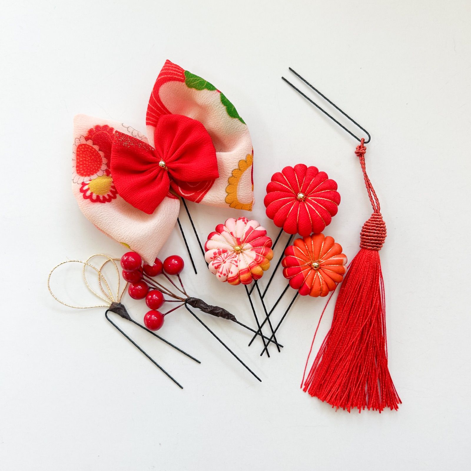 511〕七五三髪飾り ヘッドドレス 卒業式 成人式 - メルカリ