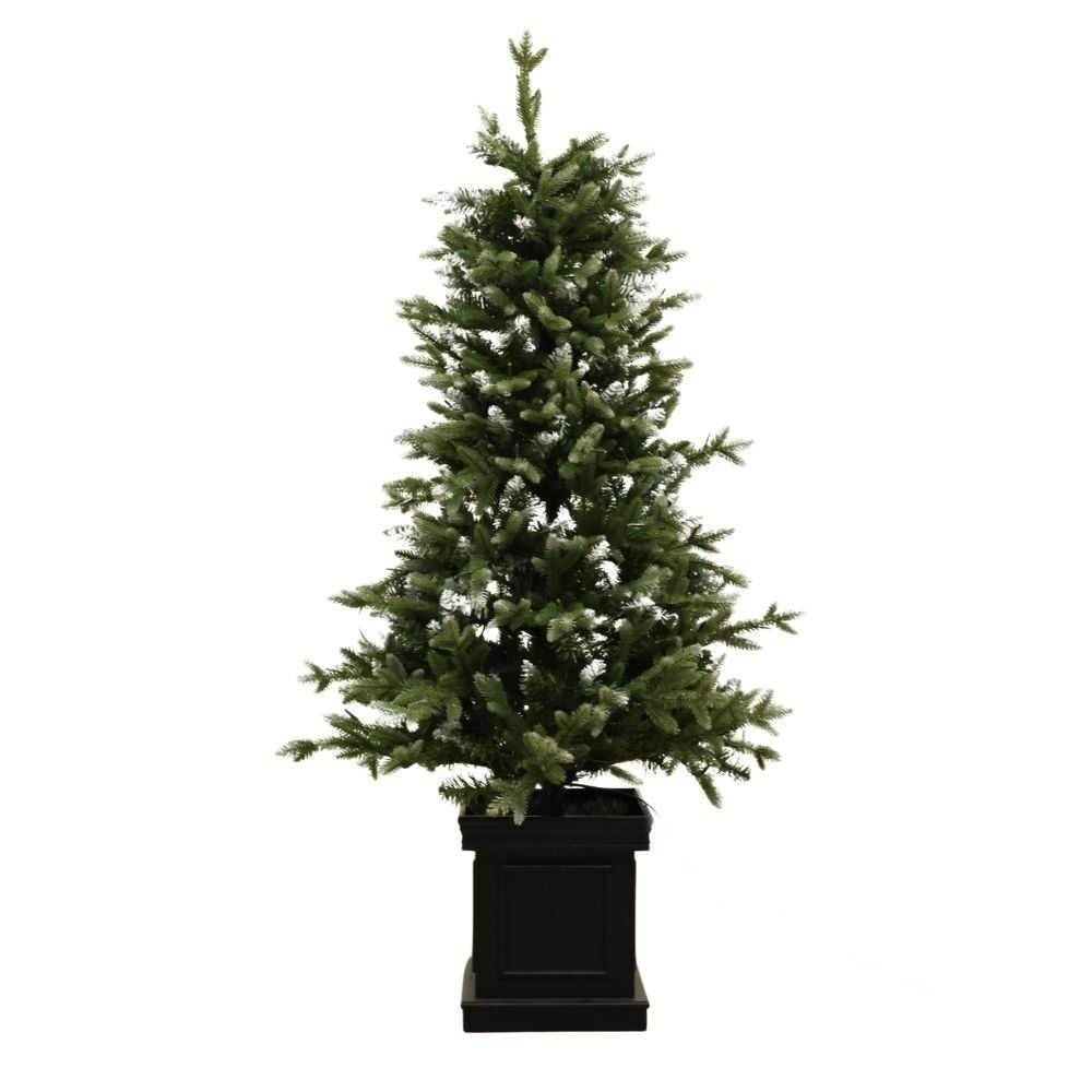 送料無料】展示品 クリスマスツリー 電飾付き 約137cm LED 200球