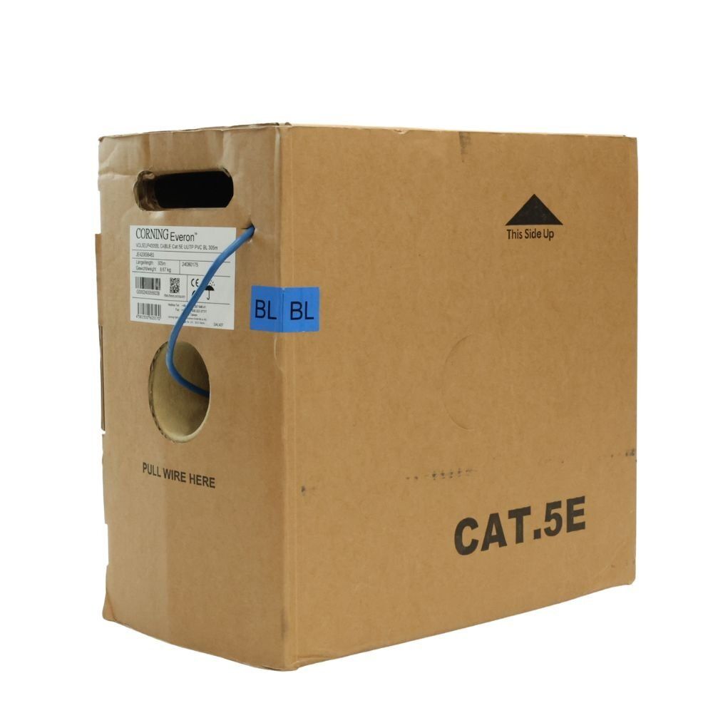 LANケーブル 305 m巻き 8.67 kg ブルー 配送不可 併 C 3 D