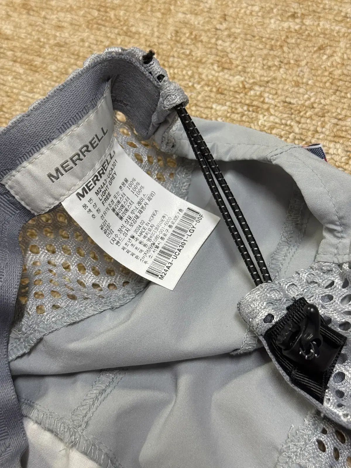 メレル Merrell ランニング トレッキング ハイキング 帽子 出品 ONEサイズ 中古