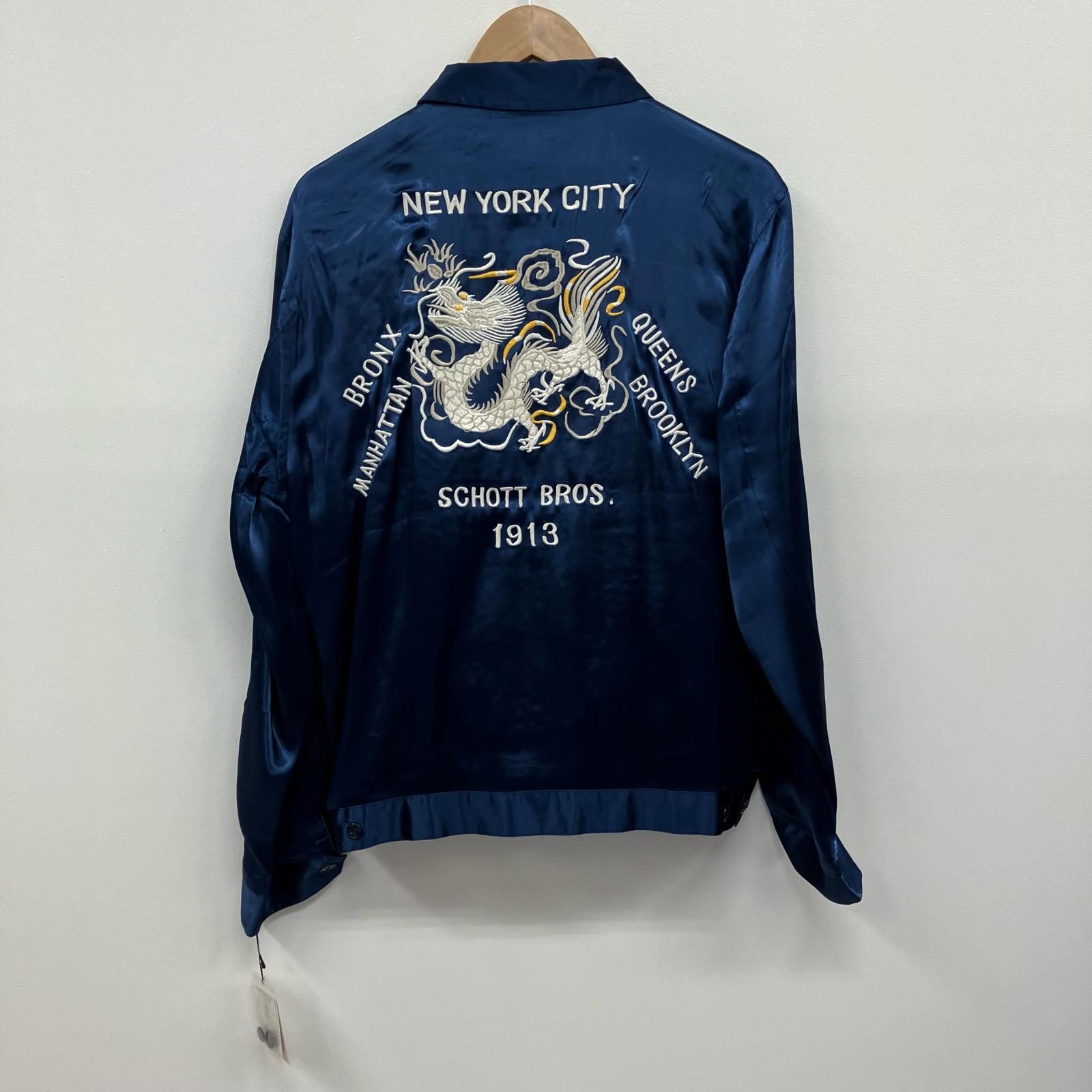 SCHOTT スーベニアジャケット NEW YORK CITY ベトジャン イオン広店】 中古 schott | ショット スーベニアジャケット SOUVENIR