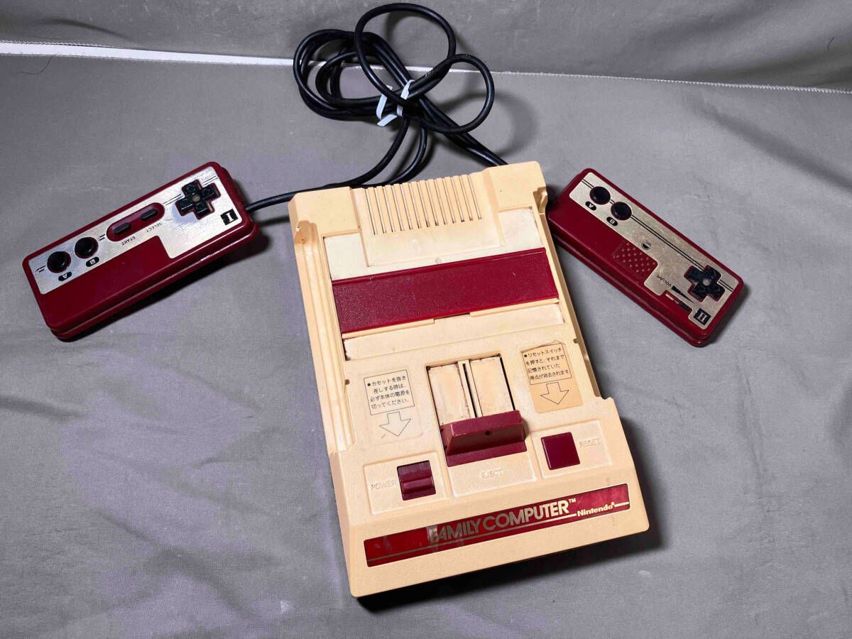ジャンク Nintendo ファミリーコンピュータ本体のみ - メルカリ