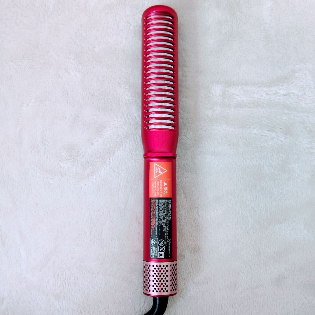 美品】チョンダムスタイル ダブルアクションヘアブラシ マゼンタピンク