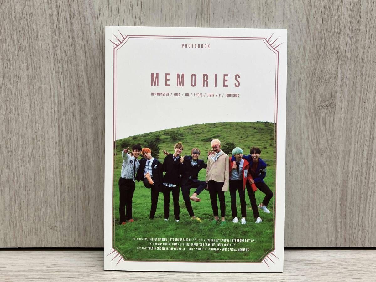 BTS MEMORIES 2015 フォトブック+DVD BTS 2015 Memories CD & DVD Set