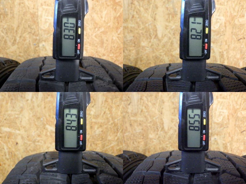 SR 232 2020 21年製造 約8部山 DUNLOP WM 02 195 45 R 17 4本