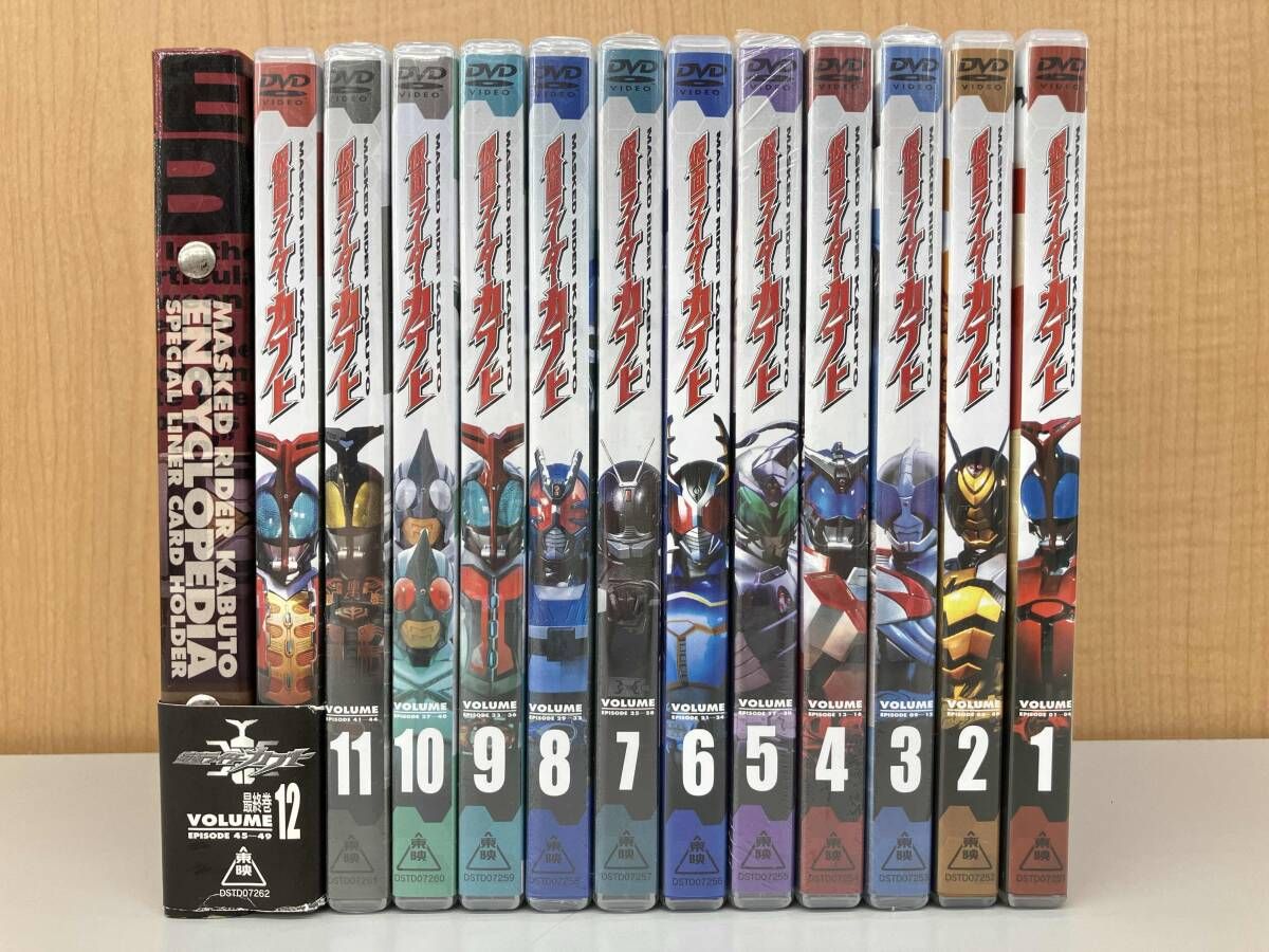 多数 DVD 全12巻セット 仮面ライダーカブト VOL 1 12