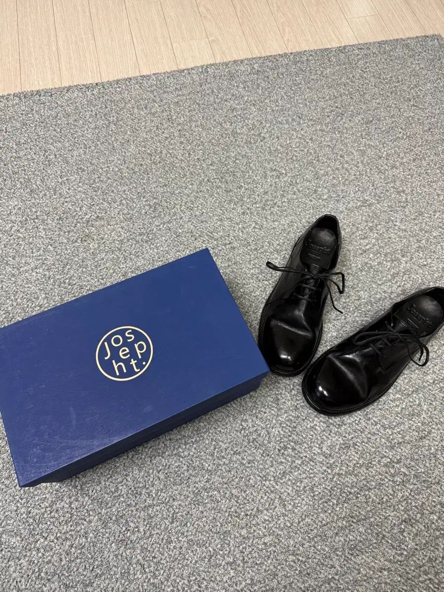 josepht シメオン ダービーシューズ ブラック 250