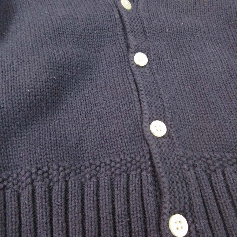 ラルフローレン RALPH LAUREN カーディガン ケーブルニット 長袖 紺