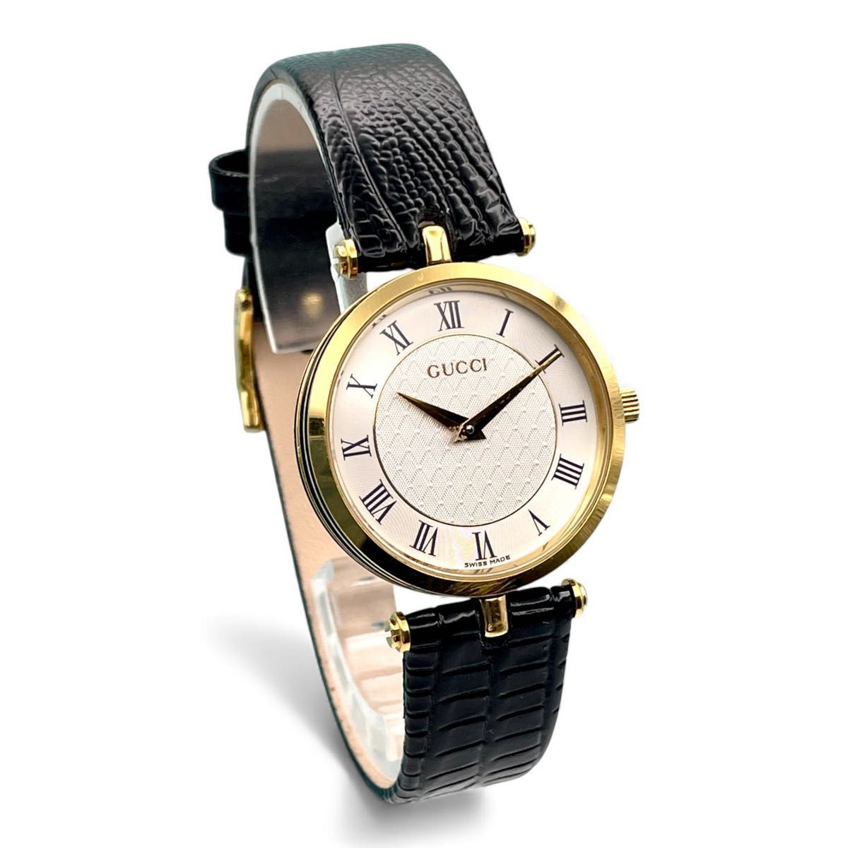 美品【GUCCI】ヴィンテージ グッチ 2040Mクォーツ 稼働品 稼働□ GUCCI グッチ 2040M メンズ腕時計 クォーツ ステンレス