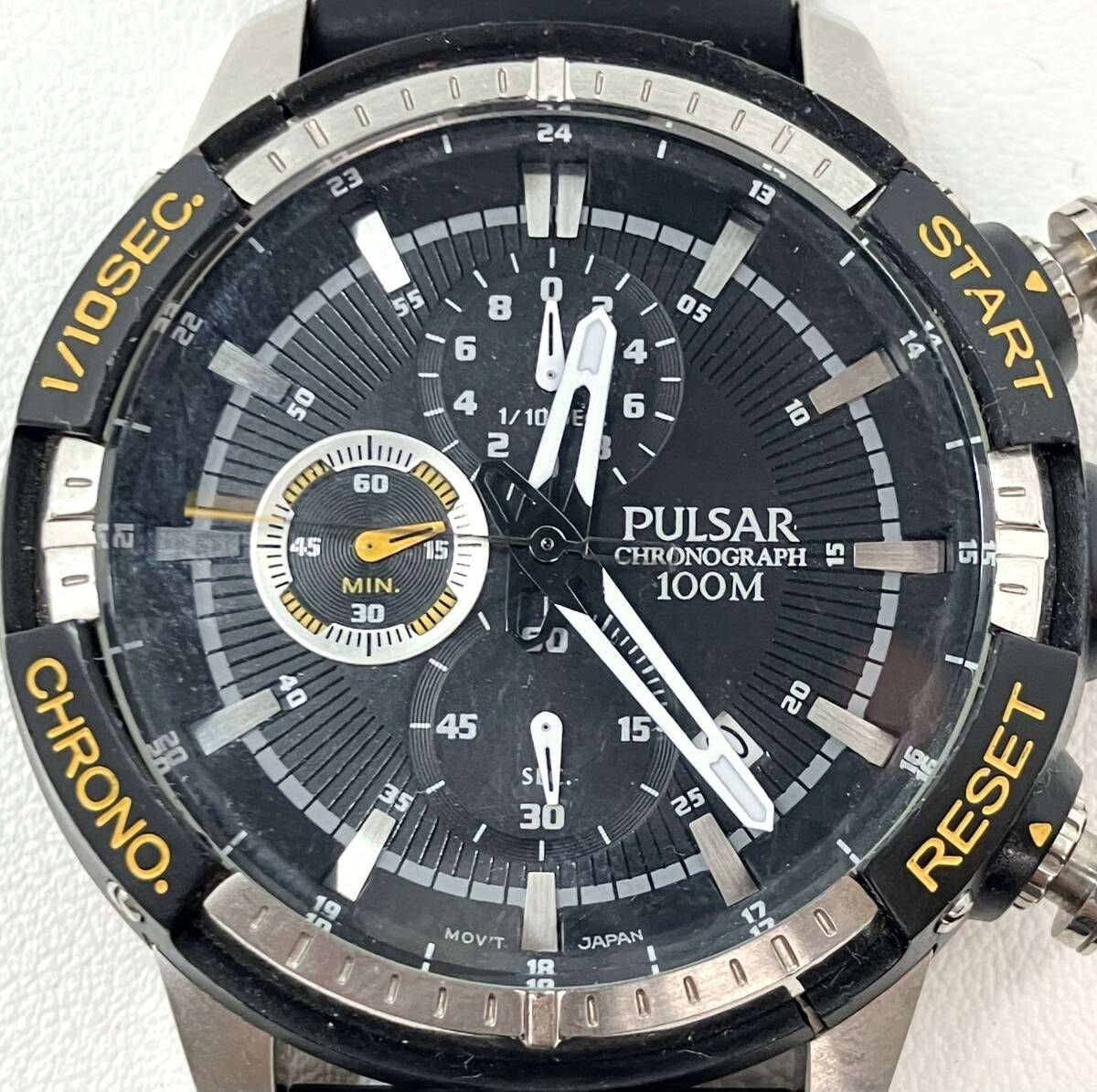 ジャンク 【ジャンク品】セイコー／SEIKO／PULSAR ／VD57-X068／クロノ 