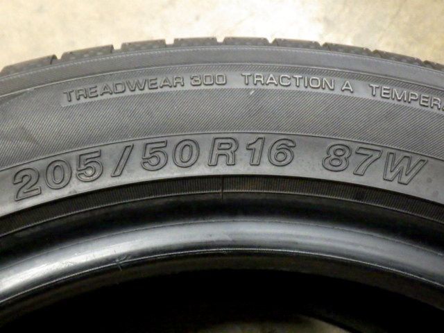  L 501 G 製造 約9部山 BluEarth GT AE 51 205 50 R 16 4本 13インチ サマータイヤ ノーマルタイヤ