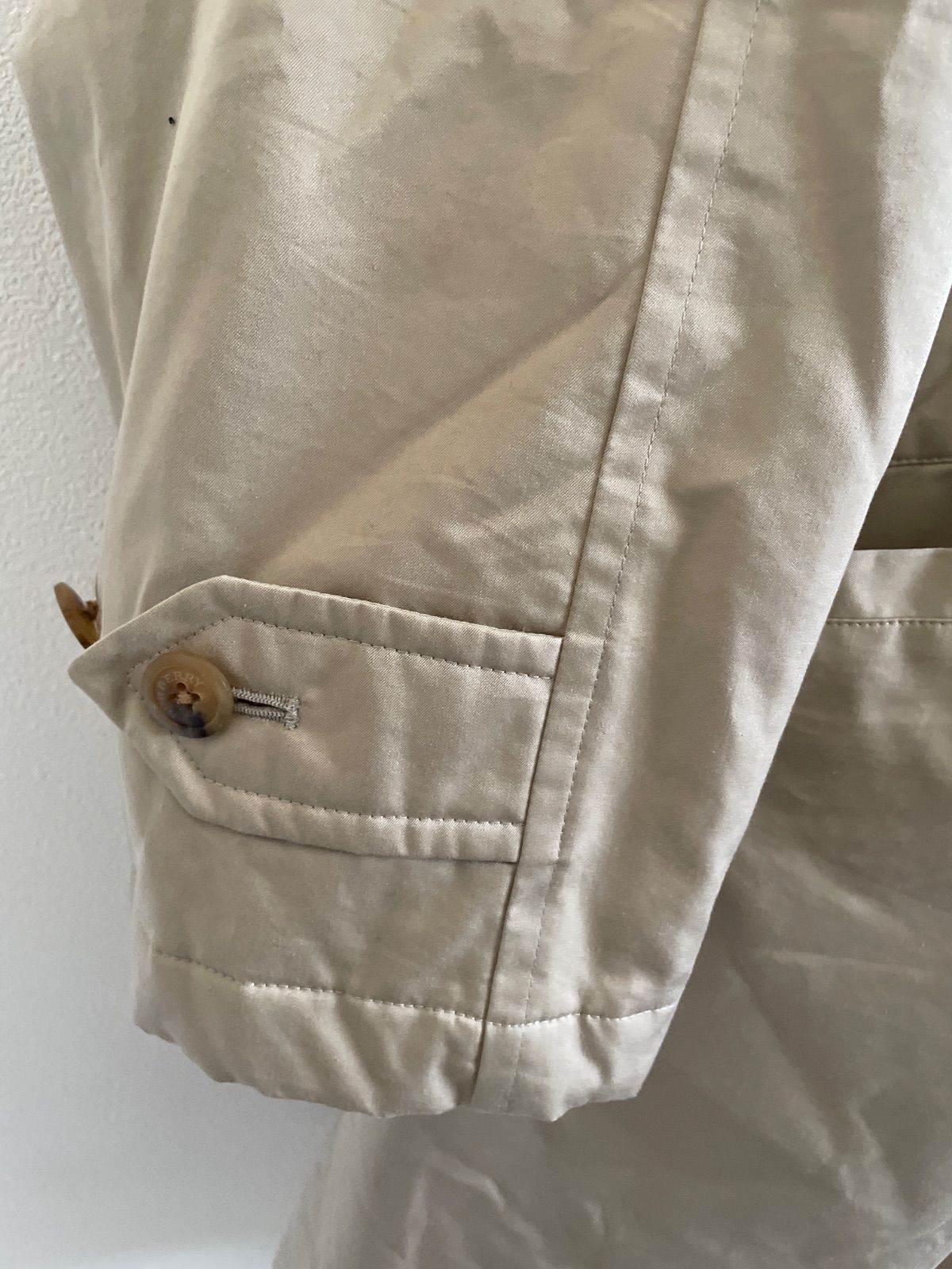 バーバリーズ コート アウター ベージュ ライナー ダウン フェザー