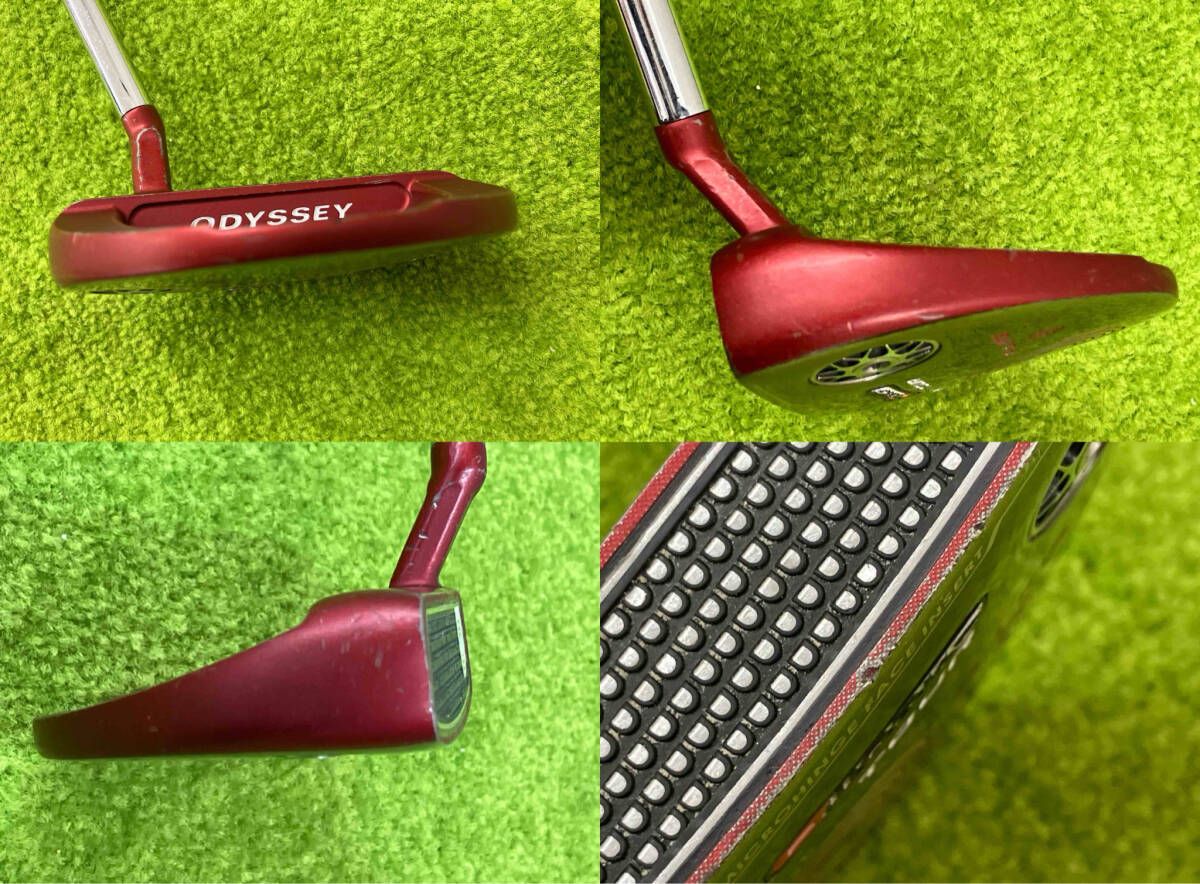 パター ODYSSEY O-WORKS TOUR R-LINE S レッド 約85.5cm オデッセイ