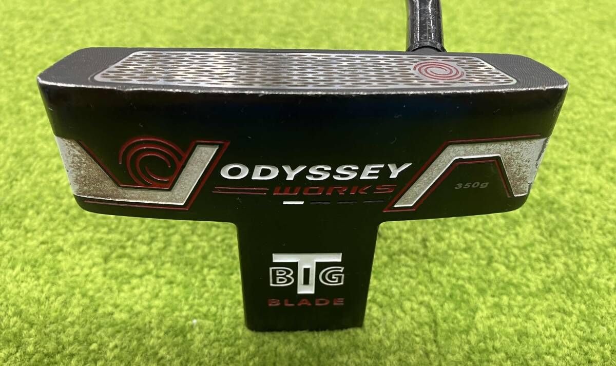 Odyssey/オデッセイ WORKS BIG T BLADE パター 約34インチ - メルカリ