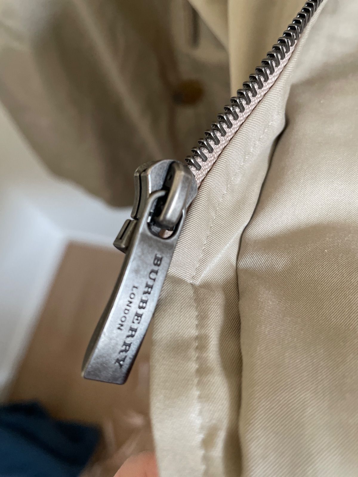 バーバリーズ コート アウター ベージュ ライナー ダウン フェザー