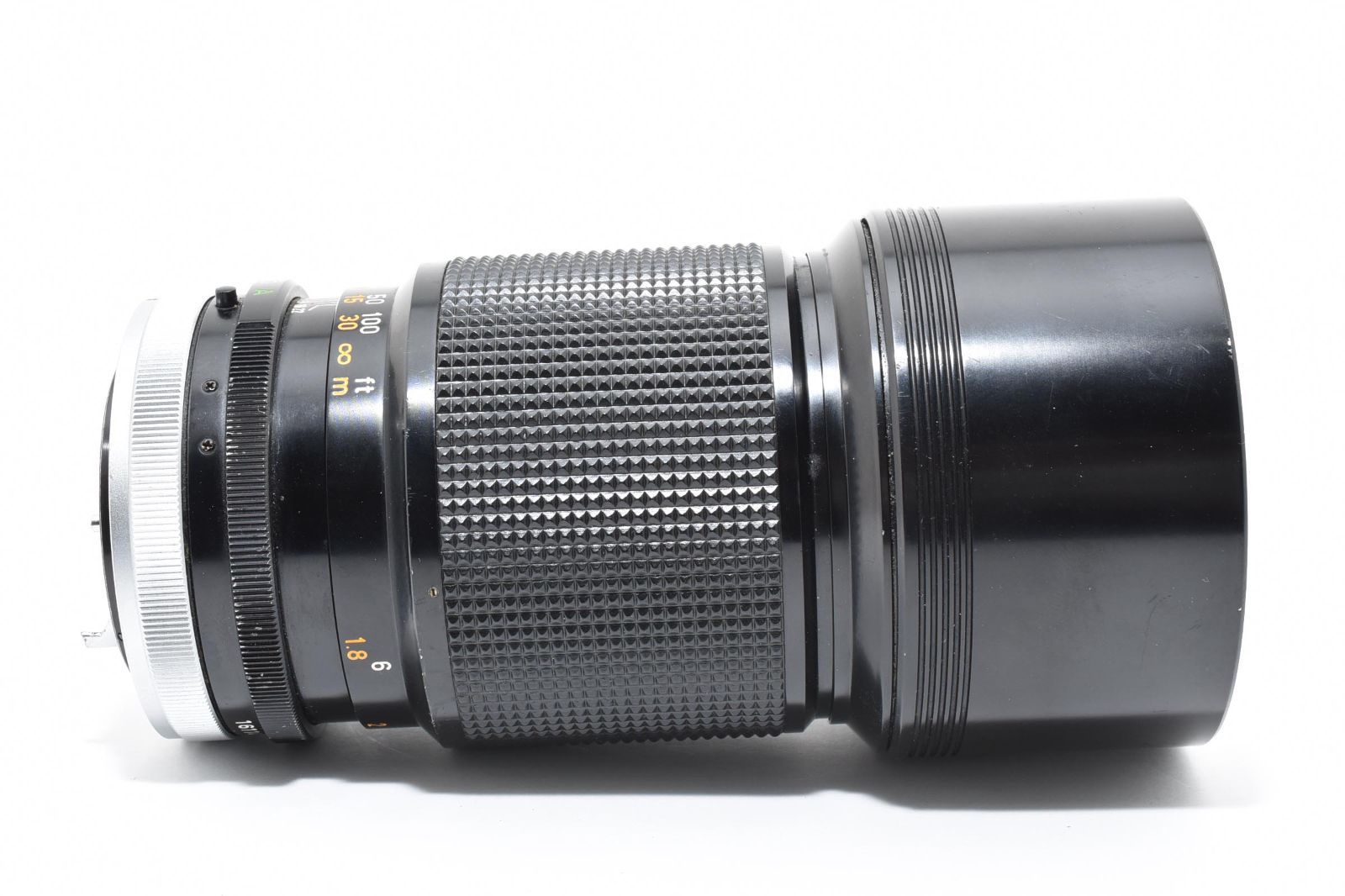 Canon FD 200mm F2.8 S.S.C MF 単焦点 望遠レンズ フード付 光学美品