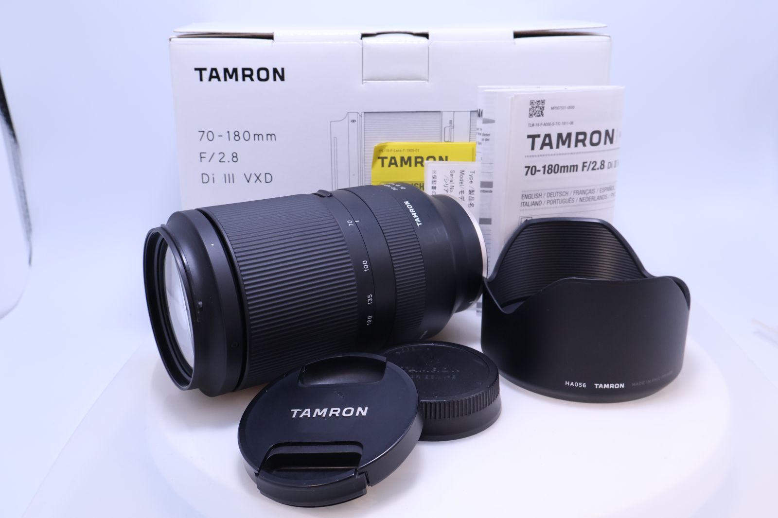 TAMRON 70 180 mm F 2 8 Di III VXD A 056 SF ソニーEマウント用 望遠ズームレンズ