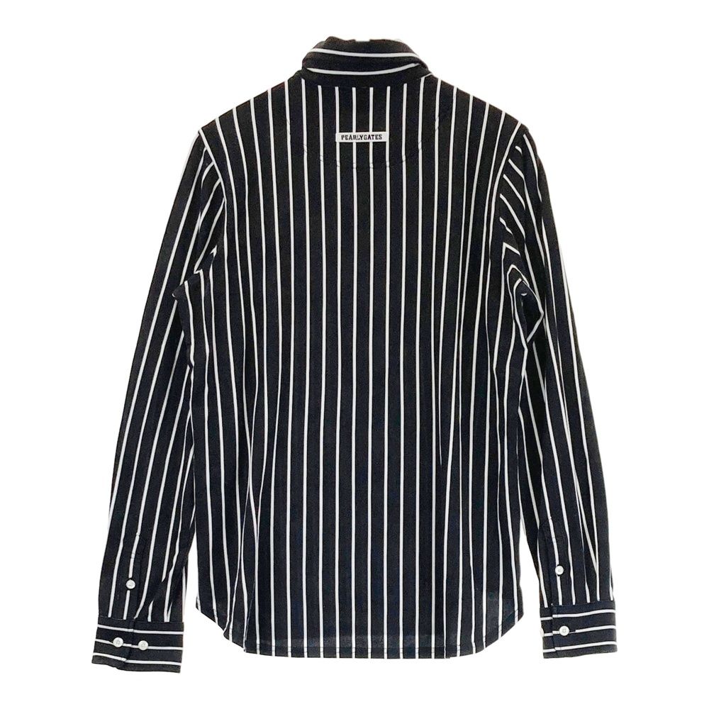 サイズ：0 PEARLY GATES パーリーゲイツ 長袖ポロシャツ ボタンダウン