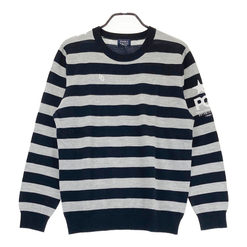 サイズ：6 PEARLY GATES パーリーゲイツ ウール ニットセーター