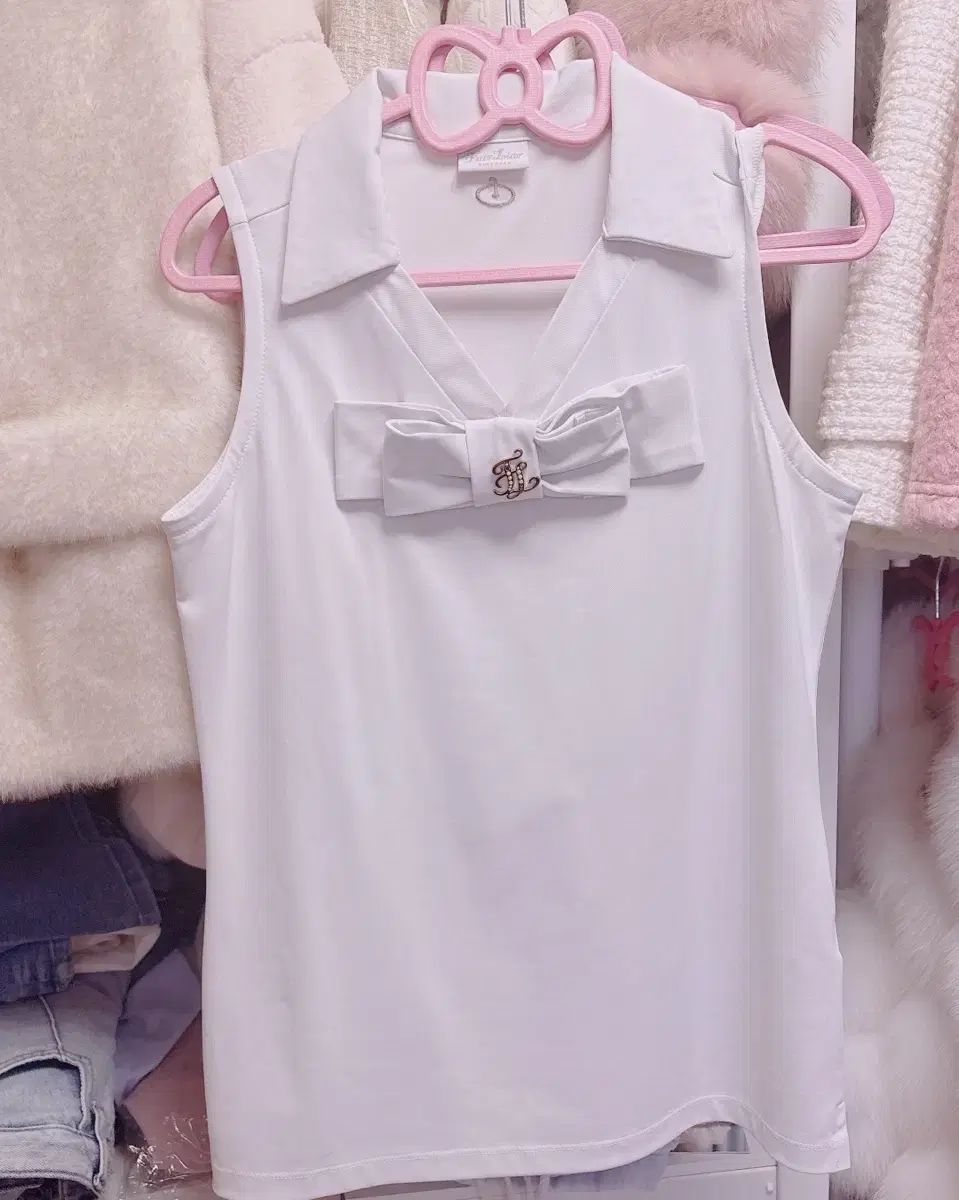 FairLiar(フェアライアー) ニットトップス ゴルフ ノースリーブ