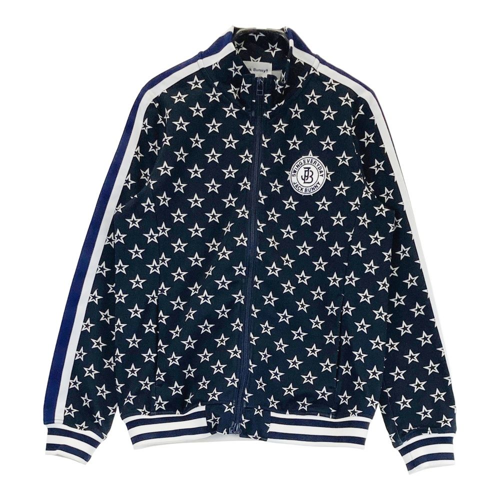 サイズ：1 JACK BUNNY ジャックバニー ジップ 長袖ジャケット 星総柄