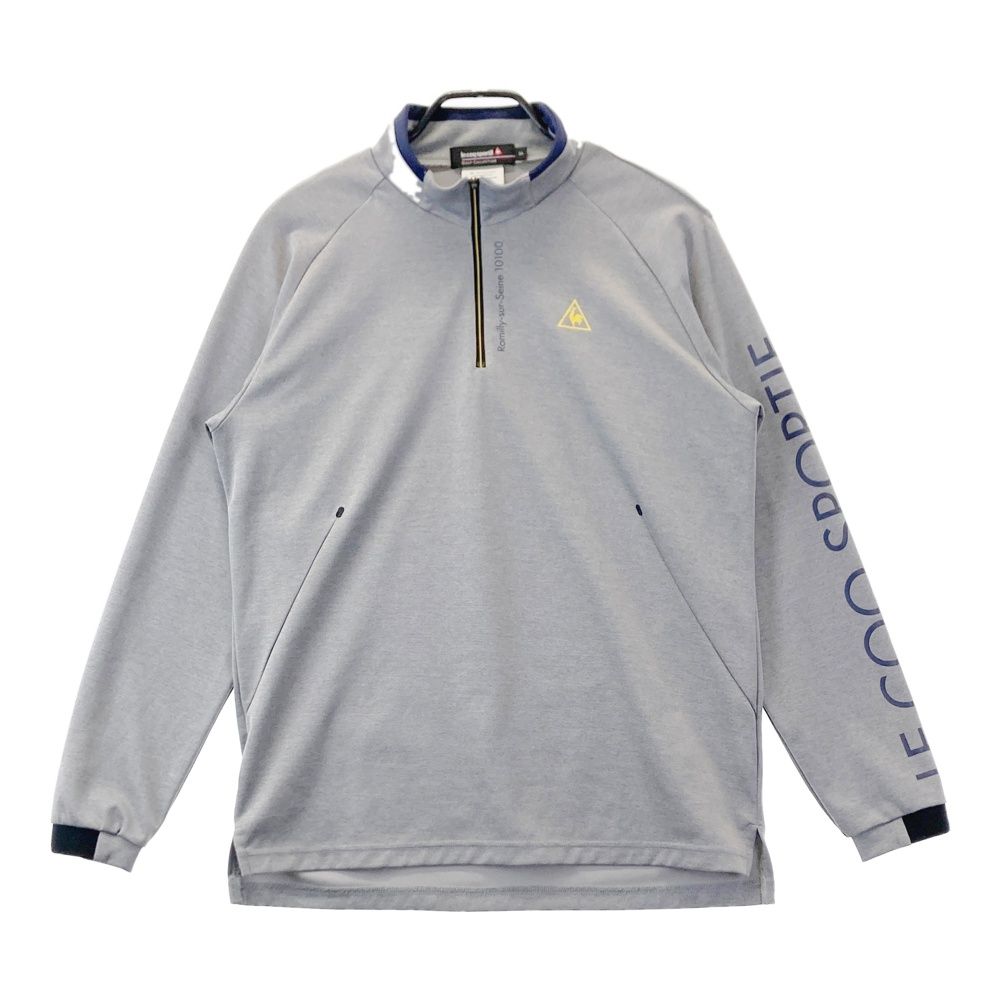 サイズ：LL LE COQ GOLF ルコックゴルフ ハーフジップ長袖Tシャツ