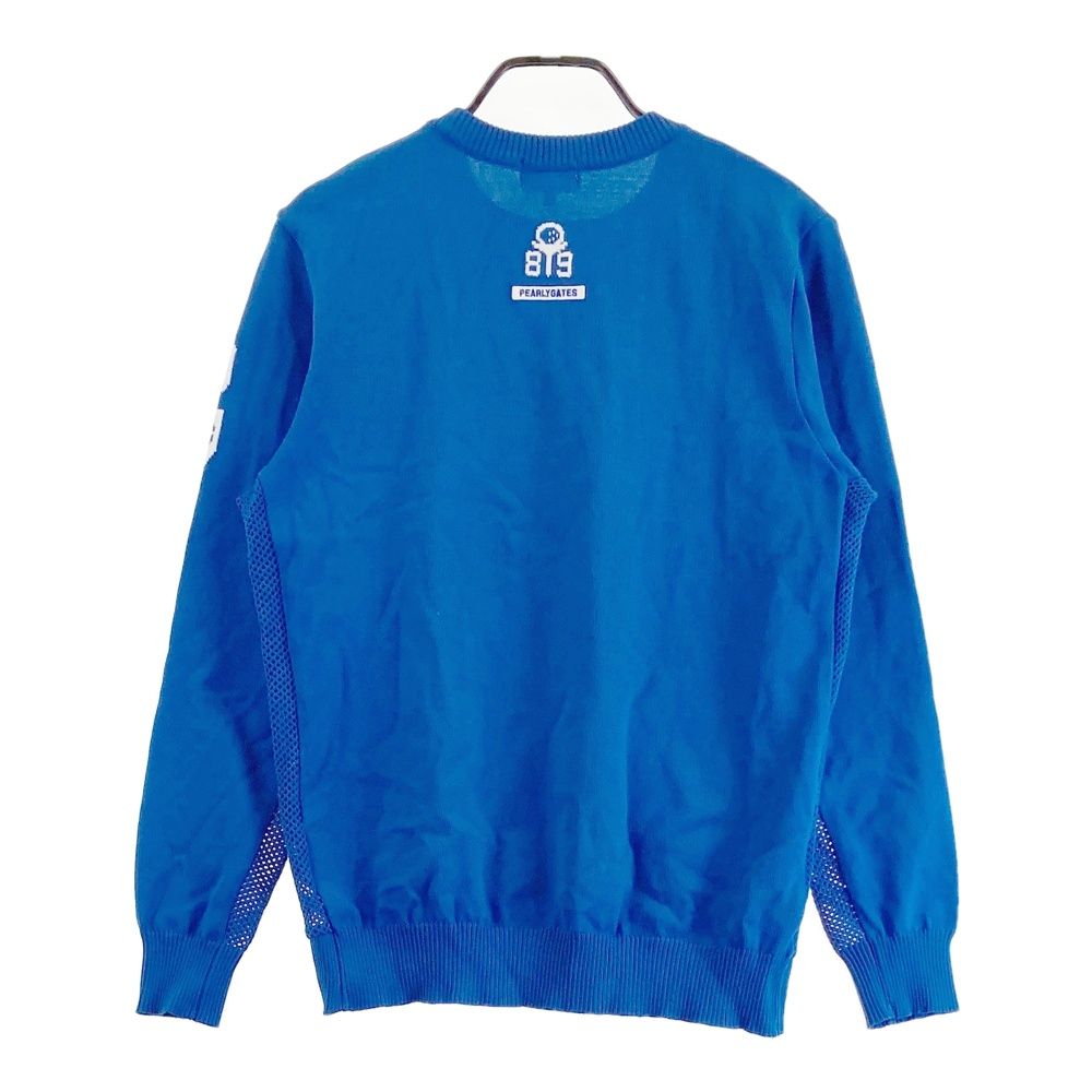 サイズ：5 PEARLY GATES パーリーゲイツ ニットセーター ブルー系