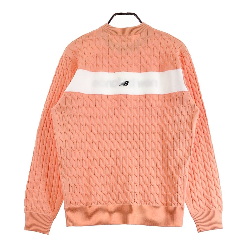 サイズ：5 NEW BALANCE GOLF ニューバランス ケーブル ニット セーター