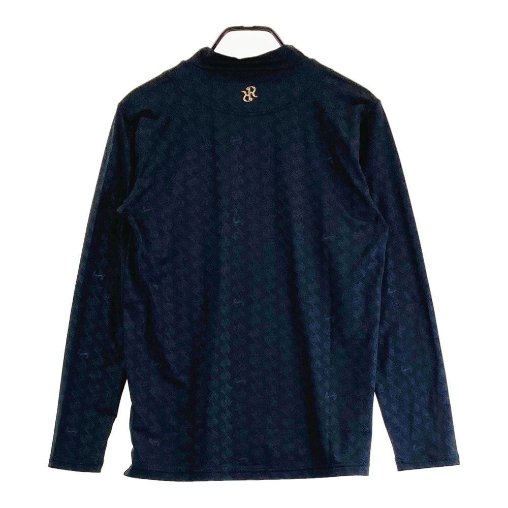 サイズ：M RESURRECTION レザレクション モックネック長袖Tシャツ 総柄