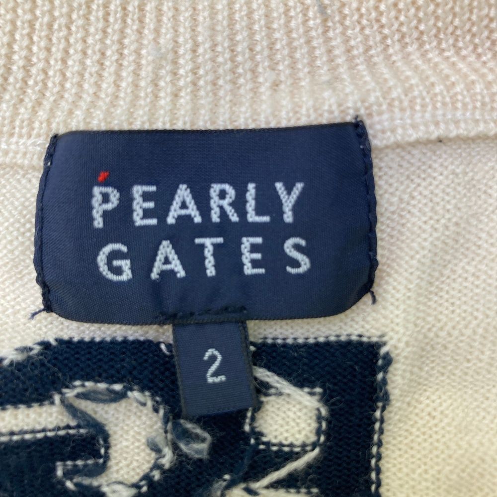 サイズ：2 PEARLY GATES パーリーゲイツ × Disney ニットセーター