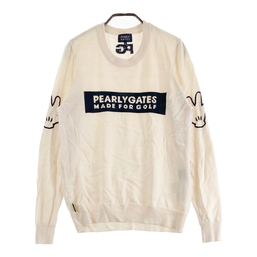 サイズ：2 PEARLY GATES パーリーゲイツ × Disney ニットセーター