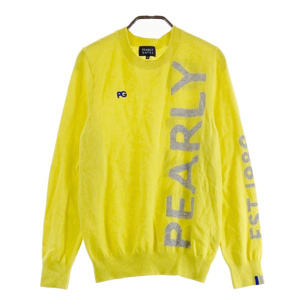 サイズ：2 PEARLY GATES パーリーゲイツ カシミヤニットセーター